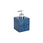 Wenko "Cordoba" liquid soap dispenser. Pottery, dark blue - Wenko