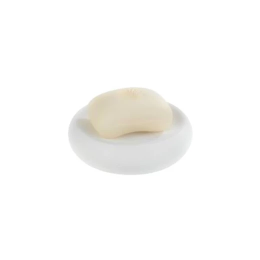 Wenko "Goa" soap dish, plastic polyresin, white Wenko "Goa" soap dish, plastic polyresin, white