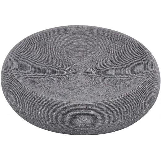 Wenko "Goa" soap dish, plastic polyresin, grey - Wenko - Image 2
