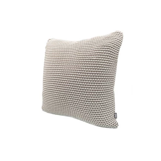 Nova Home Honey Bee Hand Knitted Cushion Cover, Dark Beige And Natural Color - Nova Home - Image 3