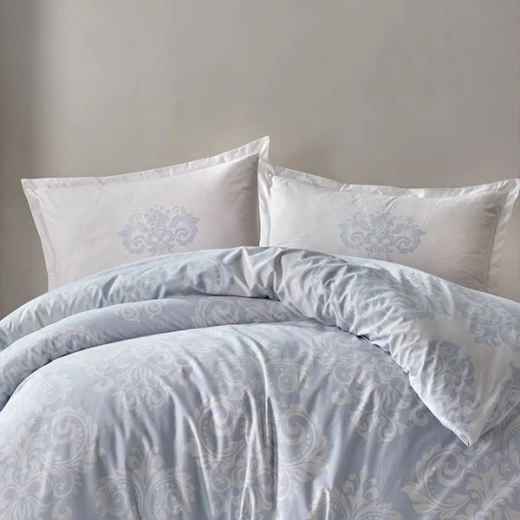 طقم غطاء وسادة, باللون الأزرق, قطعتين من نوفا هوم طقم غطاء وسادة, باللون الأزرق, قطعتين من نوفا هوم