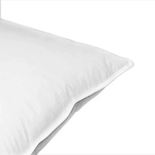Nova Home White Duck Feather Pillow 50x75cm, Soft Support, 233 Thread Count Cotton Cover, 10% White Duck Down Filling - Nova Home - Image 2