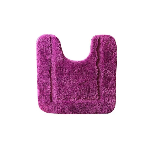 Nova Home Table Tufted Bath Mat Set, Purple Color, 4 Pieces - Nova Home - Image 3