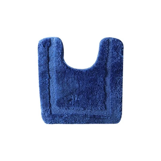 Nova Home Table Tufted Bath Mat Set, Navy Blue Color, 4 Pieces - Nova Home - Image 2