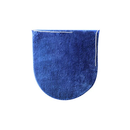 Nova Home Table Tufted Bath Mat Set, Navy Blue Color, 4 Pieces - Nova Home - Image 3