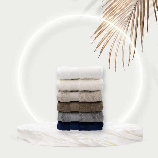 Nova Home Premium Collection Towel, Grey Color, 40 x 60 Cm - Nova Home - Image 5