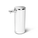 Simplehuman liquid soap sensor pump, stainless steel, white color, 260 ml - Simplehuman