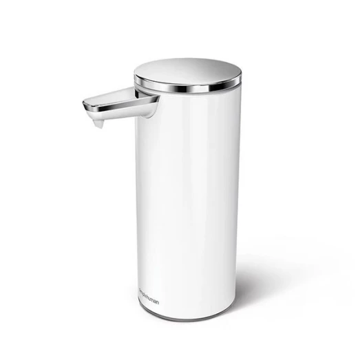 Simplehuman liquid soap sensor pump, stainless steel, white color, 260 ml Simplehuman liquid soap sensor pump, stainless steel, white color, 260 ml