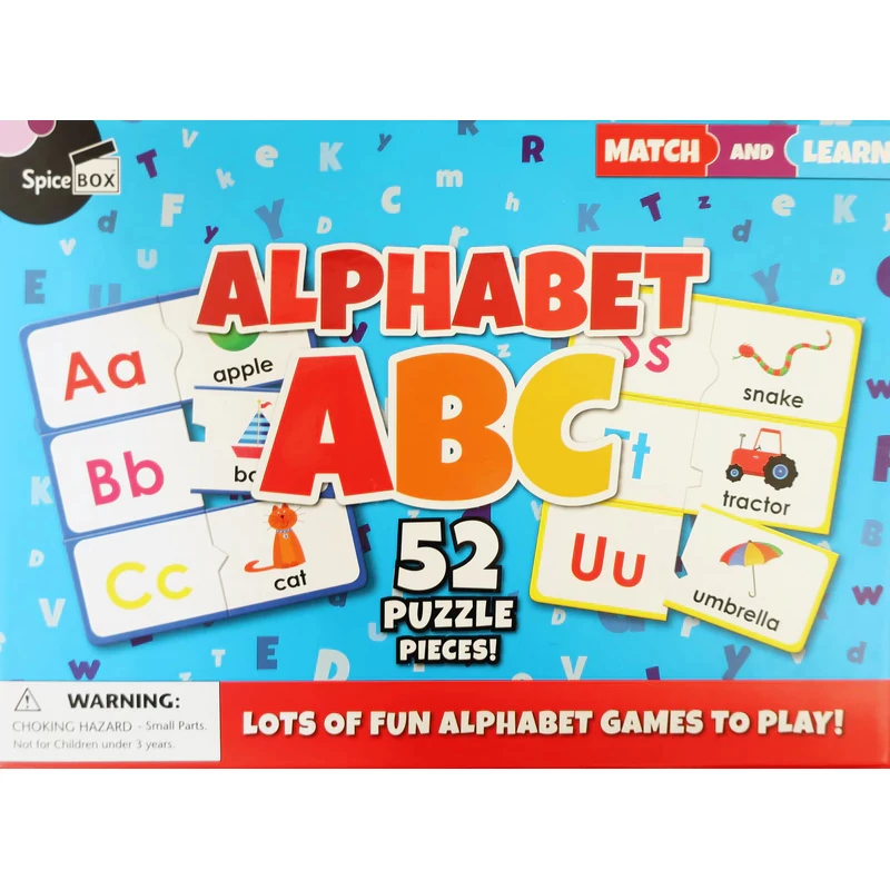 كتاب تعليم الاحرف للاطفال من سبيس بوكس - سبايس بوكس