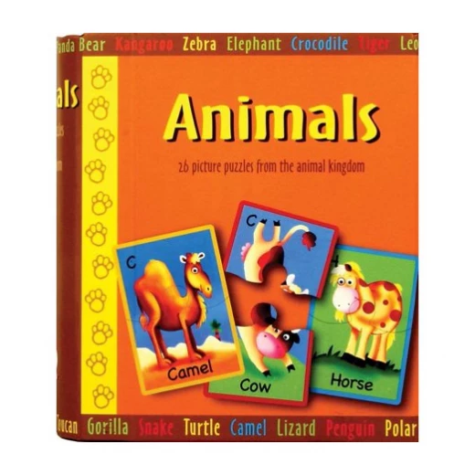 كتاب لتعليم تركيب صور الحيوانات للاطفال من سبيس بوكس كتاب لتعليم تركيب صور الحيوانات للاطفال من سبيس بوكس