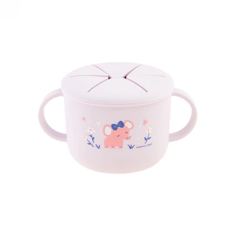 Stephen Joseph Silicone Snack Cup, Elephant Design - Stephen Joseph