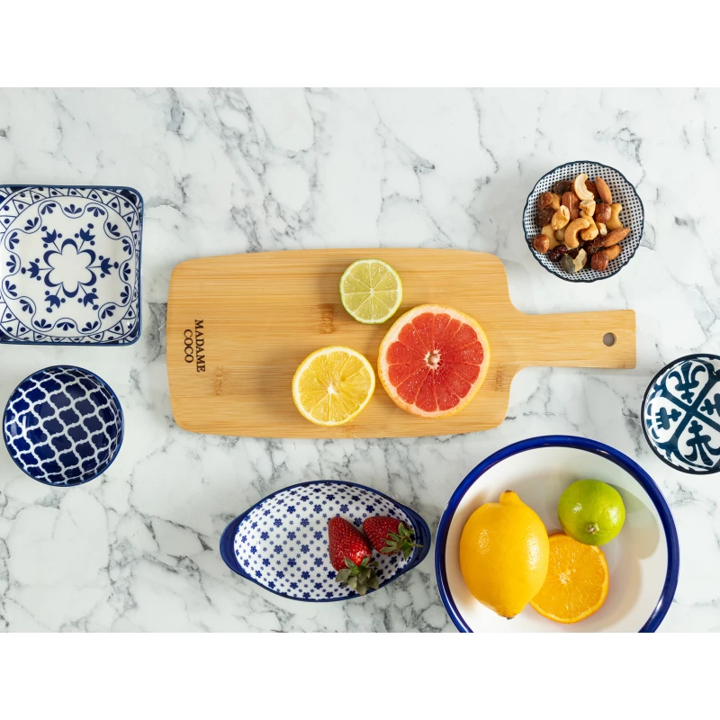 Madam Coco Ange Bamboo Cutting Board, Size 36x14,5 - Madame COCO