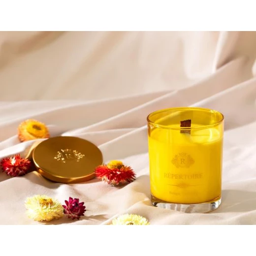 شمعة معطرة بالفتيل ريبيرتوار ميموزا, باللون الأصفر, 170 جرام من مدام كوكو - مدام كوكو - Image 5