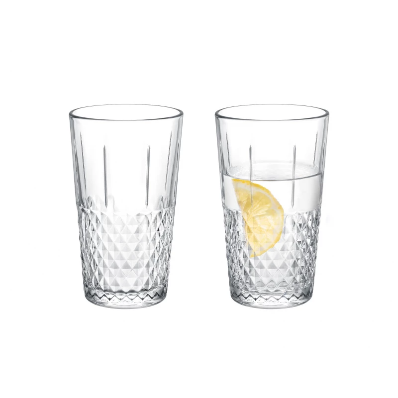 Madame Coco Calisto Water Glasses, Set of 4 Pieces, 355 Ml - Madame COCO