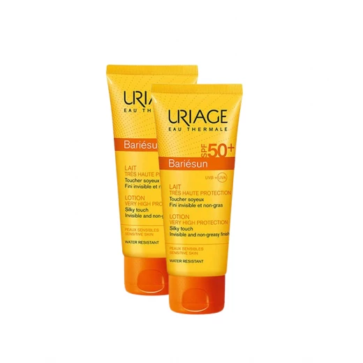 لوشن للحماية من الشمس بعامل حماية +50, 50 مل, عبوتين من يورياج لوشن للحماية من الشمس بعامل حماية +50, 50 مل, عبوتين من يورياج