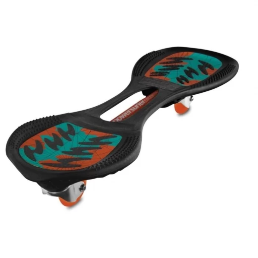 JD Bug Power Surfer Skateboard, Blue And Orange Color - JD Bug - Image 2