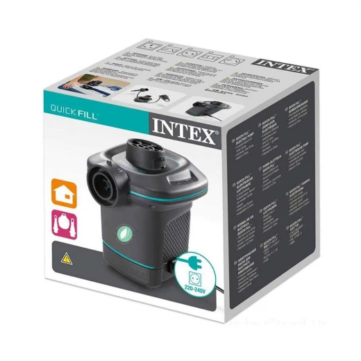 Intex Electric Air Pump With Nozzles 220-240 Volt Intex Electric Air Pump With Nozzles 220-240 Volt