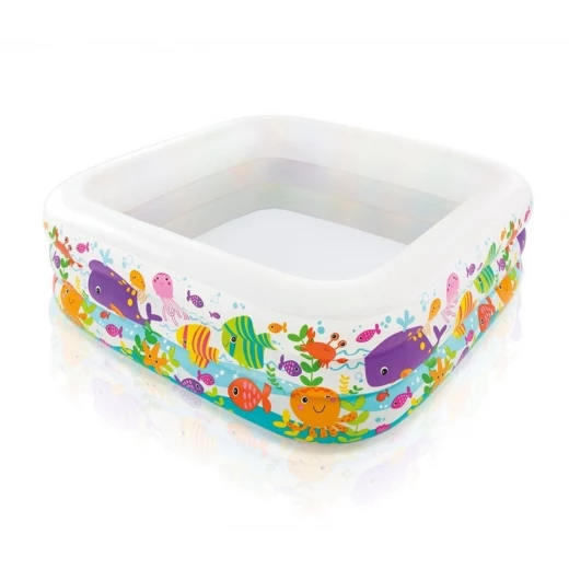 Intex Clearview Aquarium Pool, 159cm x 159cm x 50cm Intex Clearview Aquarium Pool, 159cm x 159cm x 50cm