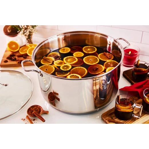طنجرة انتويشن + غطاء, ستانليس ستيل, 36 سم من تيفال - تيفال - Image 2