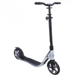 Globber One NL 205 Folding Scooter, Black and White Color - Globber