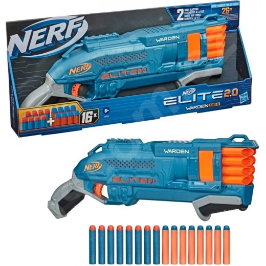 Hasbro Ner Elite 2.0 Warden Db 8 Hasbro Ner Elite 2.0 Warden Db 8