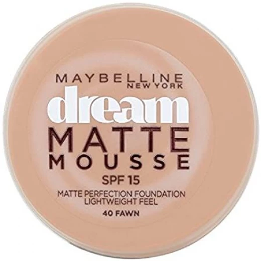 كريم دريم موس الجاف, باللون الفاون, درجة رقم 40 من ميبيلين نيويورك - Maybelline - Image 2
