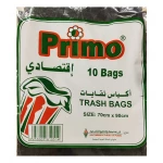 أكياس نفايات, باللون الأسود, 10 أكياس من بريمو - بريمو