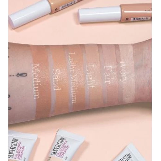 كونسيلر يدوم طويلا لتغطية كاملة، درجة رقم 20 من ميبيلين نيويورك - Maybelline - Image 3