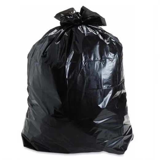 أكياس نفايات حازم, باللون الأسود, 70*90, 10 قطع - حازم - Image 2