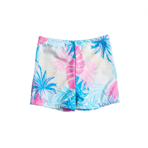 Boys Swim Shorts, Floral Tropical Design Boys Swim Shorts, Floral Tropical Design