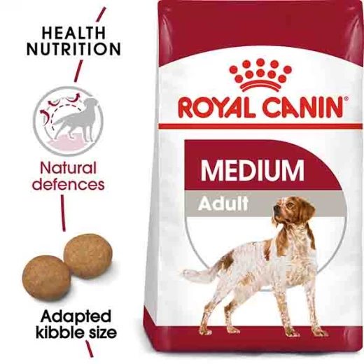 Royal Canin Adult Dog, Medium, 4KG - Royal Canin - Image 2
