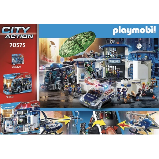 Playmobil Helicopter Pursuit With Runaway Van - Playmobil - Image 2