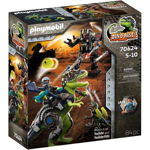 Playmobil Dino Rise T-rex: Battle of the Giants Playmobil Dino Rise T-rex: Battle of the Giants