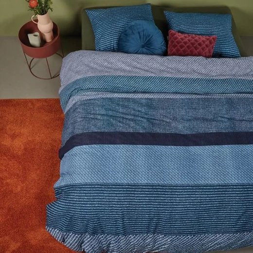 Bedding House, Duvet cover, 3 Pieces, Blue Color, Queen Size, Jacco Design - Bedding House - Image 3