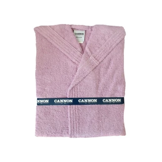 Cannon Plain Bathrobe Cotton, Pink Color Cannon Plain Bathrobe Cotton, Pink Color