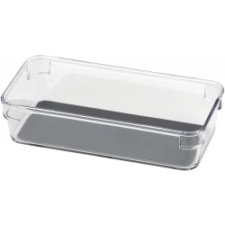 Wenko Drawer Organiser ,Clear, Size 18.5 X 9 X 4.5 Cm