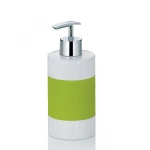 Kela Liquid Soap Dispenser, Laletta Design, Green Color, 350 ml - Kela