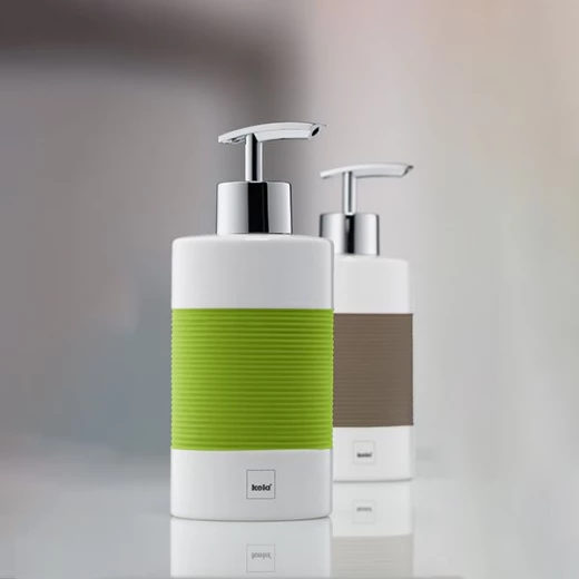 Kela Liquid Soap Dispenser, Laletta Design, Green Color, 350 ml - Kela - Image 2