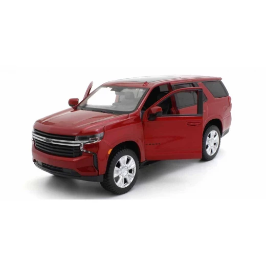 Maisto 2021 Chevrolet Tahoe 1:24, Red Clolor - Maisto - Image 2