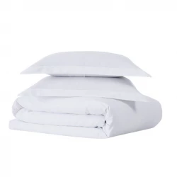 Cannon Bed Sheet Set, White Color, King Size, 3 Pieces