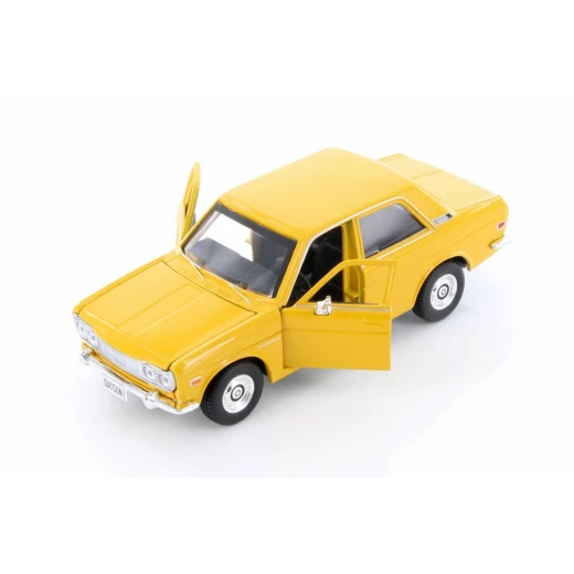 سيارة داتسون 510 موديل 1971 مقياس 1:24, اللون الأصفر من مايستو - مايستو - Image 7