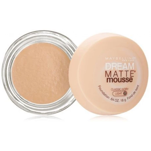 كريم دريم موس كلاسيك, باللون ايفوري, درجة رقم 2 من ميبيلين نيويورك - Maybelline - Image 2