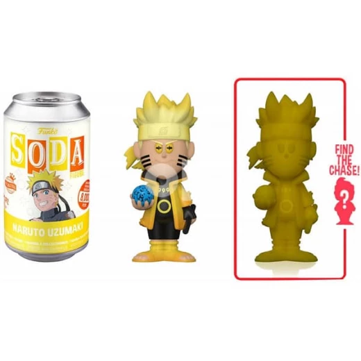 Funko Vinyl Soda, Naruto, Yellow Color with Chase With Chase Funko Vinyl Soda, Naruto, Yellow Color with Chase With Chase