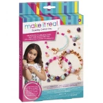 Make It Real Bedazzled Charm Bracelets, Blooming Creativity, 104 Pieces - Make it real