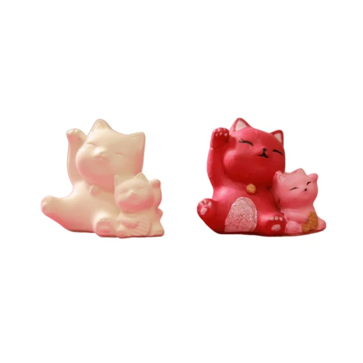 Little Hands Gypsum Two Cats Coloring Art, (S) Size Little Hands Gypsum Two Cats Coloring Art, (S) Size