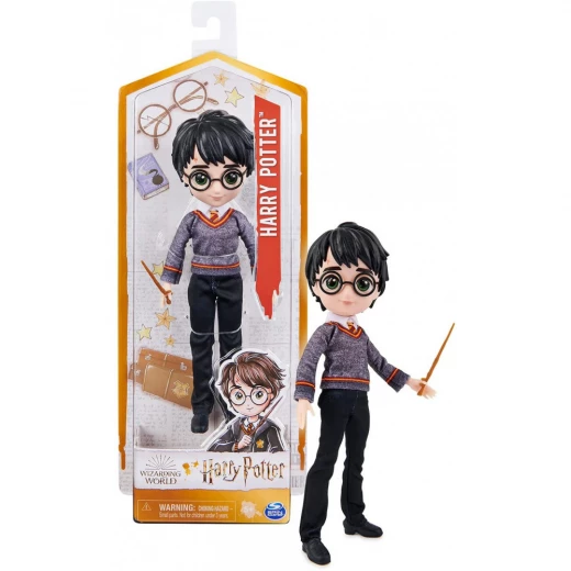 Spin Master Harry Potter Figurine Magician With Wand, 20cm Spin Master Harry Potter Figurine Magician With Wand, 20cm