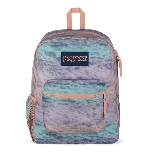 JanSport Cross Town Backpack, Cotton Candy Clouds JanSport Cross Town Backpack, Cotton Candy Clouds