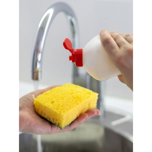 M&M Non-Scratch Cleaning Sponges – 12 Pack, Durable & Gentle on Surfaces - M&amp;M - Image 3