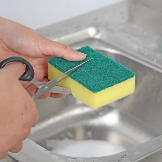 M&M Non-Scratch Cleaning Sponges – 12 Pack, Durable & Gentle on Surfaces - M&amp;M - Image 5