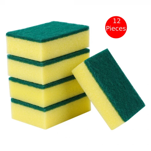 M&M Non-Scratch Cleaning Sponges – 12 Pack, Durable & Gentle on Surfaces M&M Non-Scratch Cleaning Sponges – 12 Pack, Durable & Gentle on Surfaces